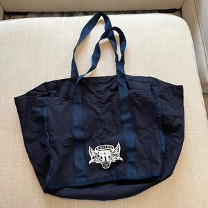 Nike Dark Blue Tote Bag with Logo